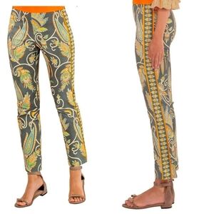 This is a Gretchen Scott Plume GripeLess Pull On Pant in the Weathered Paisley